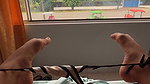 Uff, what a delight to masturbate while everyone is passing by, hehehehehehe