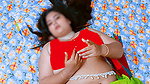 My sister-in-law looks great in a saree today.
