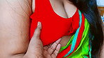 My stepmother came to me to fuck me wearing a new saree, so I fucked her as I wanted.