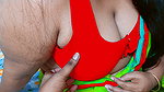 My stepmother came to me to fuck me wearing a new saree, so I fucked her as I wanted.