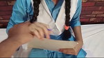 My Stepsister Helps Me with My Drawing Classes and I End up Cumming in Her Ass