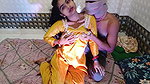 Real Desi Wife Cowgirl & Passionate Sex in Traditional Outfits