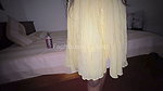 She Is Getting Dressed for Class, 18 Yo Cute Girl Sexy Figure