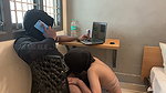She is riding me while am working
