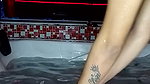 my bbc friend creampied my cheating wife twice in the jacuzzi tub and the bed and she takes pics to send me
