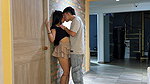 My Beautiful Colombian Friend Forgot Her Wallet and compensated the Taxi with Her Body, Ended with a Deep Creampie Inside
