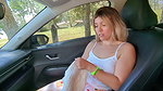 My best friend’s cheating MILF mom seduced me into fucking her in the car