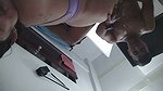 my cuckold and his friend playing paper, scissor, rock, and the winner fuck my pussy then they double creampied me
