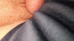 my cuckold gets jealous after noticed that i just filmed the creampied that his friend gave me and he creampies me twice