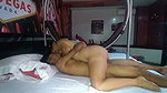 my cuckold hubby take me to the motel to get rough fucked and deep creampied by big black cock friend of him