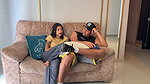My cuckolded husband is very horny and my neighbor fucks me without him knowing