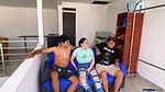 My Girlfriend Discovers Me In A Threesome – She Joins In And We Fuck Non-Stop