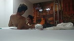 my neighbor fucks me hard in motel while my cuckold is waiting at the garage