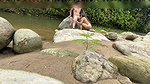 MY STEPBROTHER IS WATCHING ME IN THE RIVER AND WE FUCKED HARD, HUGE CUMSHOT ON FACE AND TITS