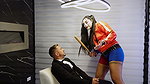 Nymphomaniac Harley Quinn Gets Horny and Fucks Batman