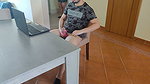 Nymphomaniac stepmother uses her stepson sperm as a lubricant