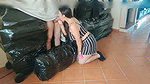 Nymphomaniac stepmother uses her stepson sperm as a lubricant