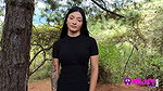 Offering Cash to Sexy Girl in the Forest in Exchange for Sex – Salome Gil