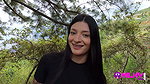 Offering Cash to Sexy Girl in the Forest in Exchange for Sex – Salome Gil