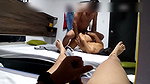 one of my best cuckold interracial threesome fucking with hubby and friend in a family hotel