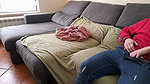 Open mind stepmother catches stepson and does mutual masturbation