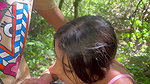 OUTDOOR SEX WITH STRANGER ENDS IN PLEASURABLE CUMSHOT