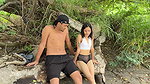 OUTDOOR SEX. I take advantage of the fact that my best friend’s wife is a whore to fuck her while we are at the lake