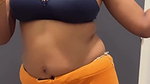 Actress Sabbita Roi open boobs in bra and pussy impression in leggings2