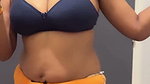 Actress Sabbita Roi open boobs in bra and pussy impression in leggings2