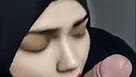 Beautiful Arab Babe Sucking Big Dick Passionately2