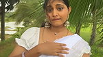 Busty bengali lady tummy na big boobs in white saree2