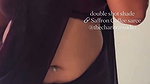 Fleshy desi women deep big navel in grey sexy saree2