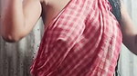 Horny young riya hot side boobs and backless show bathing 22