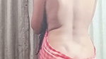 Horny young riya hot side boobs and backless show bathing 22