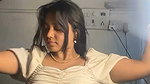 hot sexy curvy girl wth eblly chain in white dress 22