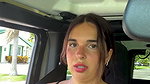 huge busty latin women hanging tits in black costume2