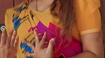 lankan lady sexy very big tesla navel in pink saree2