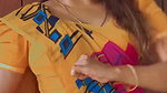 lankan lady sexy very big tesla navel in pink saree2