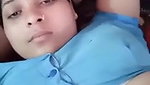 Desi Beauty Wife with Hubby he pressing boobs hard