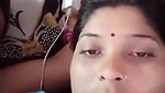 Desi Beauty Wife with Hubby he pressing boobs hard