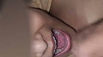 Beautiful girl swallowed a huge cum