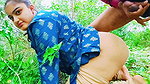 indian village girl first time fuck her tight pussy outdoor jungle sex video, viral mms xxx video