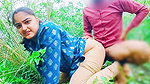 indian village girl first time fuck her tight pussy outdoor jungle sex video, viral mms xxx video