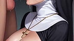The Beutiful Nun Fucks by the boy for Clearing his sins Fucking the nun in church with the Big Cock in Church