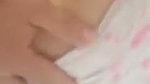Big ass blonde filled with milk