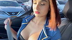 Colombian Stewardess Does Oral Sex at the Airport Then Gets Fucked Hard! – Abella Olsen