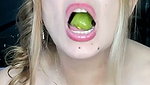 Endoscope Super Show! I Swallowed Big Whole Fruits!