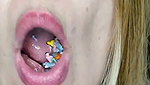 Endoscopy!! Giantess Swallowed a 25 Members at Same Time