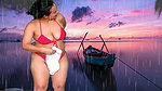 GETTING HOT AND WET WITH ADAMANDEVE AND LUPO