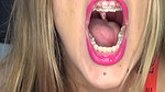 Hot Fun Swallowing Big Tangerines